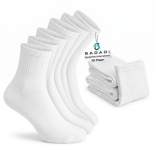 Socken Herren & Damen 10 Paar Gr. 39-46 - Business Crew Socken Baumwolle