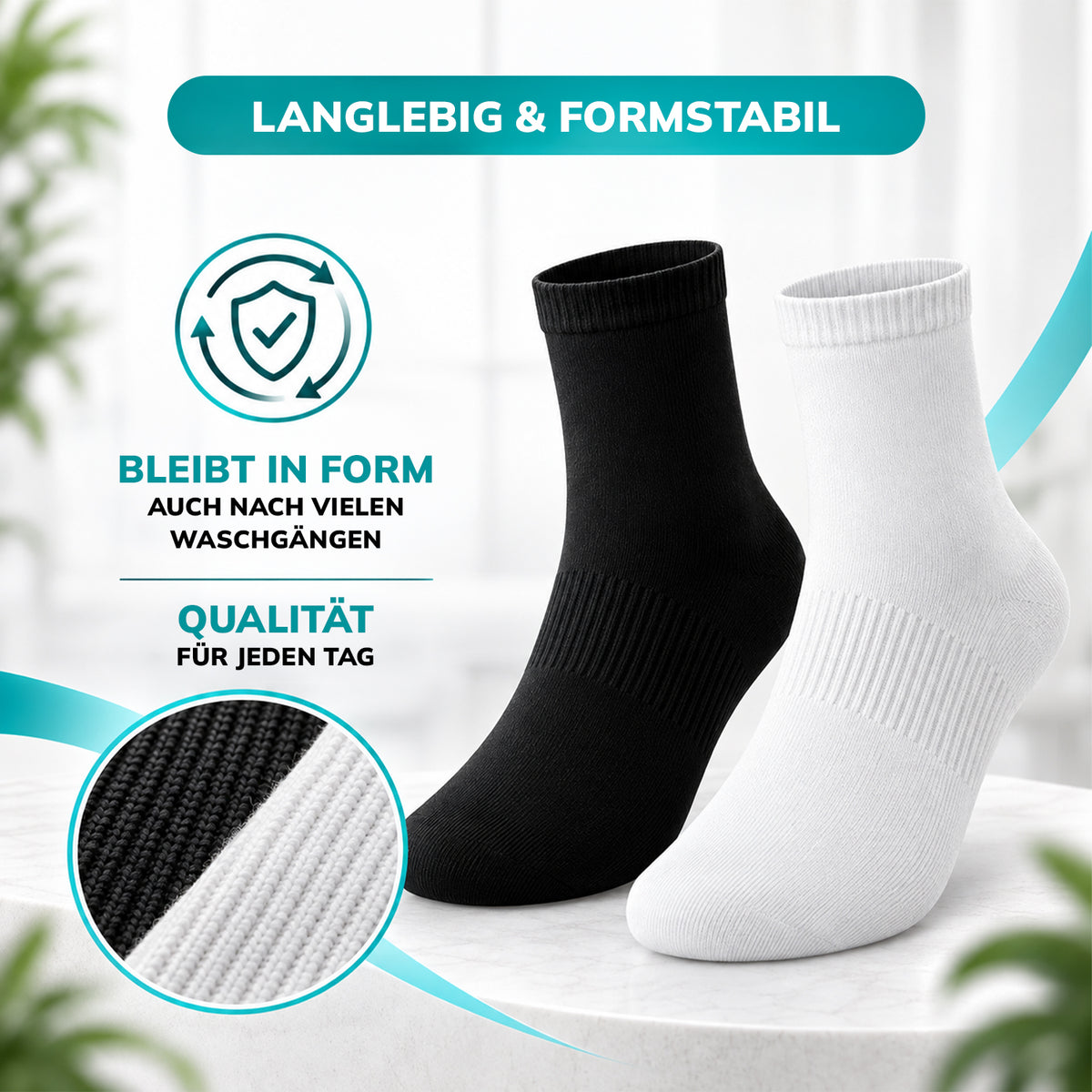 Sneaker Socken Herren & Damen 10 Paar Gr. 39-46 - Kurze Knöchelsocken Baumwolle